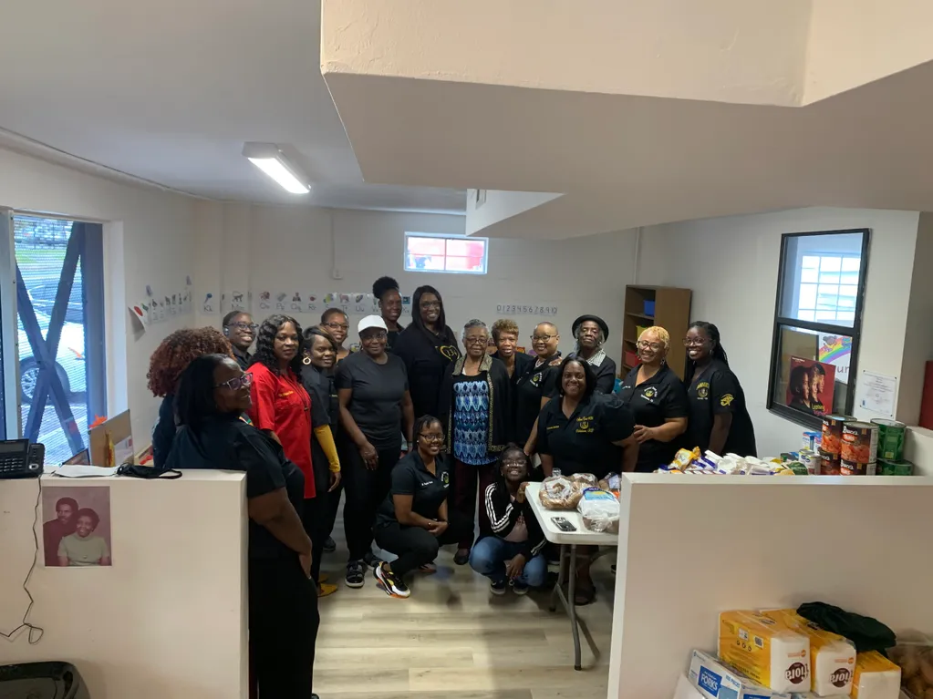 Community volunteers at Project Annie